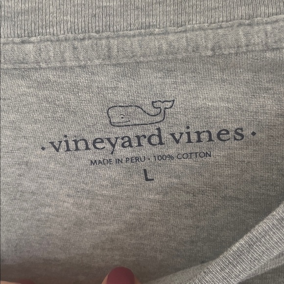 Vineyard Vines Gray Long Sleeve Tee - Picture 3 of 7